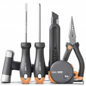 Набор HT0006C ручного инструмента "Home Series Gray" 6 предметов Deli