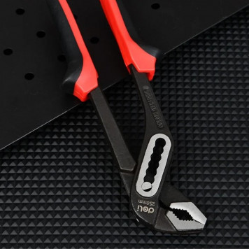 Клещи DL2610Z переставные усиленные 250мм, раскрытие до 60мм Deli-6