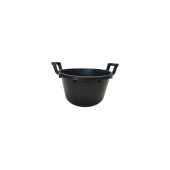 Таз 0220 строительный круглый пластик 50л Премиум с ручками