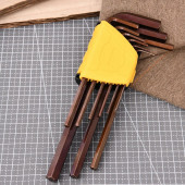 Ключи DL230708G набор шестигранных удлиненных 9шт размеры 1,5,2,2,5,3,4,5,6,8,10мм Deli