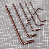 Ключи DL230809G н-р шестигранных с шаром сверхдлинных 9шт размеры 1,5,2,2,5,3,4,5,6,8,10мм Deli