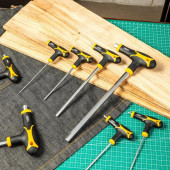 Ключи DL233108 н-р шестигранных с рукоятью Deli 8 шт размеры 2;2,5;3; 4;5;6;8;10 Deli