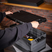 Ящик для инструментов складной Deli DL884135 480 х 300 х 240 мм, 35 литров