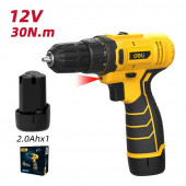 Шуруповёрт DL-DZ12-4A2, 1х2Ач+ЗУ, 12В, 30Нм, картон, Deli