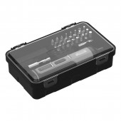 Отвёртка DC161 аккумуляторная (4В, 2А*ч, 5Нм, 300об/мин, Type-C, набор бит 24 шт, кейс) Deli