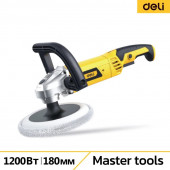 Шлифмашина DL-PG180-E1 полировальная сетевая 1200 Вт, 180 мм, 800-3600 об/мин Deli