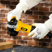 Угловая DL-JM125-E3 шлифмашина сетевая (1100Вт, 125мм, 11000об/мин, картон) Deli