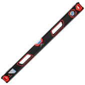 Уровень DL290800K зеркальный глазок, двухсторонняя фрезеровка 80 см Deli