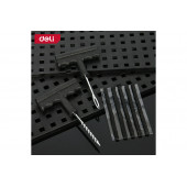 Ремкомплект DL120001 для бескамерных шин (шило, рашпиль, 5 резиновых жгутов) Deli