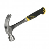 Молоток DL5073 гвоздодер цельнокованный 550 гр, прорезиненная рукоять Deli