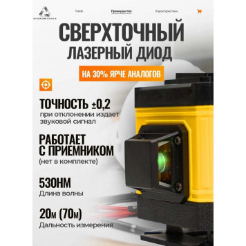 Лазерный АТ-НЛ3360 уровень/нивелир (12 линий)-4