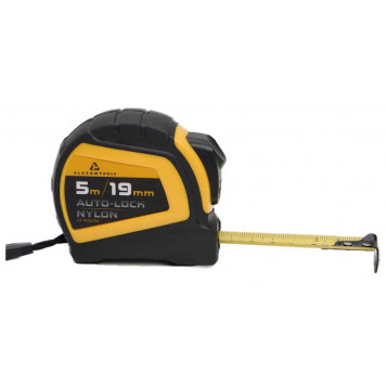 Рулетка АТ-РИ3519А измерительная, 5мх19мм,AUTOLOCK нейлоновое покрытие,магнитный зацеп