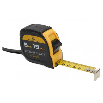Рулетка АТ-РИ1519С измерительная, 5мх19мм, две кнопки фиксации