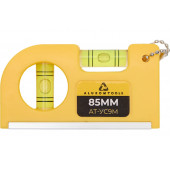 Мини-уровень АТ-УС9М строительный магнитный 90 мм