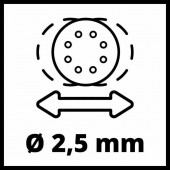 Шлифмашина эксцентриковая Einhell TC-RS 425 E