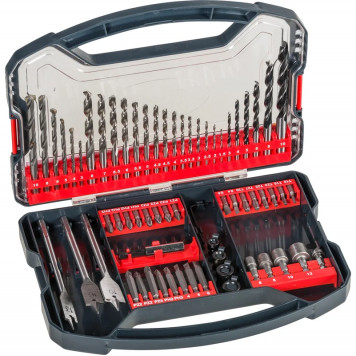 Набор бит, сверл, головок kwb, 62 предмета, кейс