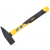 Молоток DL442010 слесарный 1000 гр фиберглассовая рукоять Deli