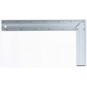 Угольник двухсторонний (2 шкалы на двух сторонах)"ALUKOMTOOLS" - 30 см 211513300A