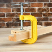 Струбцина DL-G203 G-образная усиленная высота зажима 75мм Deli