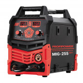 Полуавтомат E0258 сварочный многофункц/ PROFIPOWER MIG-250 5 в 1 (MIG/MAG//MIG NO GAS/ММА/TIG)