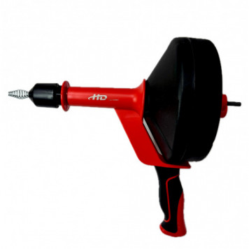 Трос HD-24991 для прочистки канализационных труб 7,6м "H-D" Трос HD-24991 для прочистки канализационных труб 7,6м "H-D"