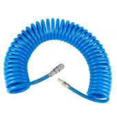 Шланг HD-0565 ПВХ с фитингами спиральный для воздуха 6,5х10мм 5м (PU) "H-D"