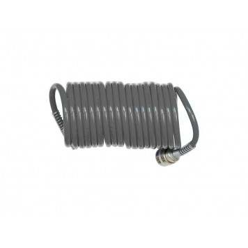 Шланг HD-LX0565 ПВХ спиральный для воздуха с фитингами 6,5х10мм 5м (PE) "H-D"