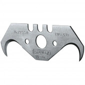 Лезвие 1-11-967 "1995H" "крючок" для резки коврового покрытия, 10 шт. STАNLEY (в блистере)