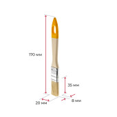 Кисть "Столичная" АКОР КФ 20*8