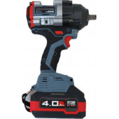 Гайковёрт E0186-M1 Аккум. бесщ. ударный PROFIPOWER T-900N (20В,Li-ion-1шт, 4.0Ач, 900Нм, ударны