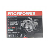 Пила E0266 циркулярная PROFIPOWER ДП-185B (1400Вт, 5500об/мин, диск 185х20мм, пропил 42/60мм, 45°)
