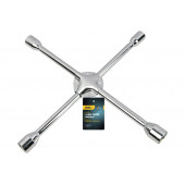 Ключ DL4416 балонный усиленный крестообразный длина 400мм, головки 17x19x21x23мм,Deli