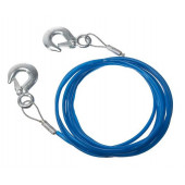 Трос буксировочный B7011 стальной в оплетке 4 м x 6 мм, 2 т.