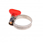 Хомут с барашками затяжной нержавеющая сталь 10-20 мм