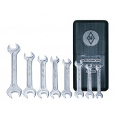 Набор ключей рожковых 8 предметов 8-22 мм в футляре-пенале НИЗ