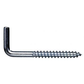 Металлический прямоугольный крюк 10х140 мм, уп 25шт. Металлический прямоугольный крюк 10х140 мм, уп 25шт.