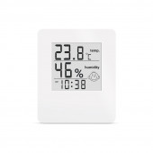 Термометр-гигрометр цифровой Т-17 с часами