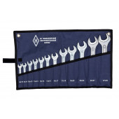 Набор ключей гаечных двусторонних цинк в сумке НИЗ