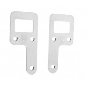 Подвес Р-образый 22х40х81 мм левый, цинк 