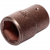 Головка омедненная сменная 18 мм, 1/2" НИЗ