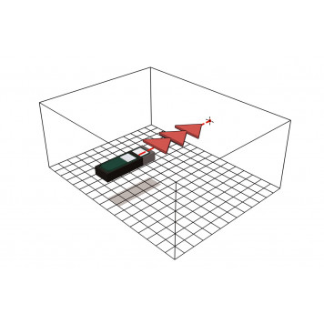 Дальномер LD 60 лазерный 60 м МЕТАБО 606163000-3