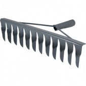 Грабли 14 зубые витые с выносной тулейкой, эмаль, без черенка