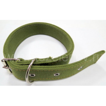 Ошейник двойной ХБ 25мм*50см