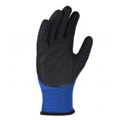 Перчатки 4198 стрейчевые с латексным покрытием синие размер 10 (XL) DOLONI
