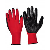 Перчатки VV арт292R стрейтч красные 10 размер аналог 4530