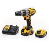 Шуруповёрт-дрель DEWALT 18ВLi бесщеточный DCD996P2-QW 3 скорости, 80Нм, 2х5Ah 