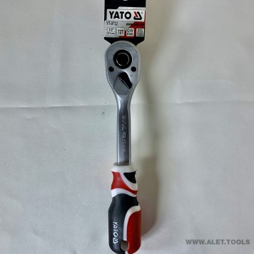 Трещотка YT-0732 для головок изогнутая 255 мм, 1/2 YATO-2