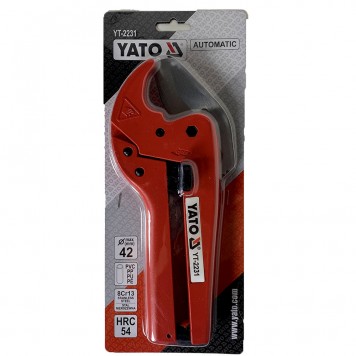 Труборез YT-2231 для ПВХ-труб автоматический 42 мм YATO-2