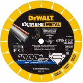 Диск DT40257-QZ алмазный отрезной по металлу 355 x 25 мм DEWALT