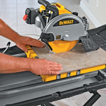 Пила D24000-QS по камню и плитке 1600 Вт DEWALT-10